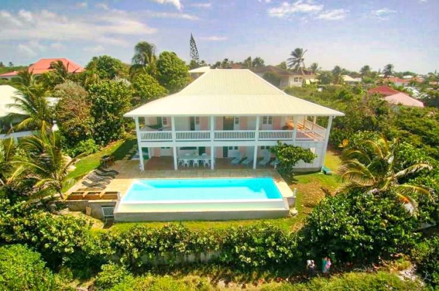 Location maison Ti'Sicrie pour 8 personnes en Guadeloupe – Saint François.