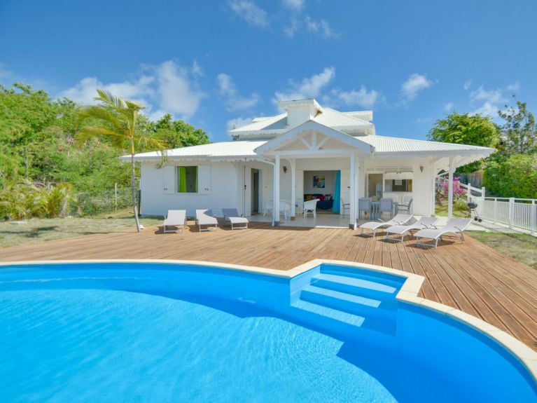 Location villa Karouane 6 personnes en Guadeloupe – Saint François.