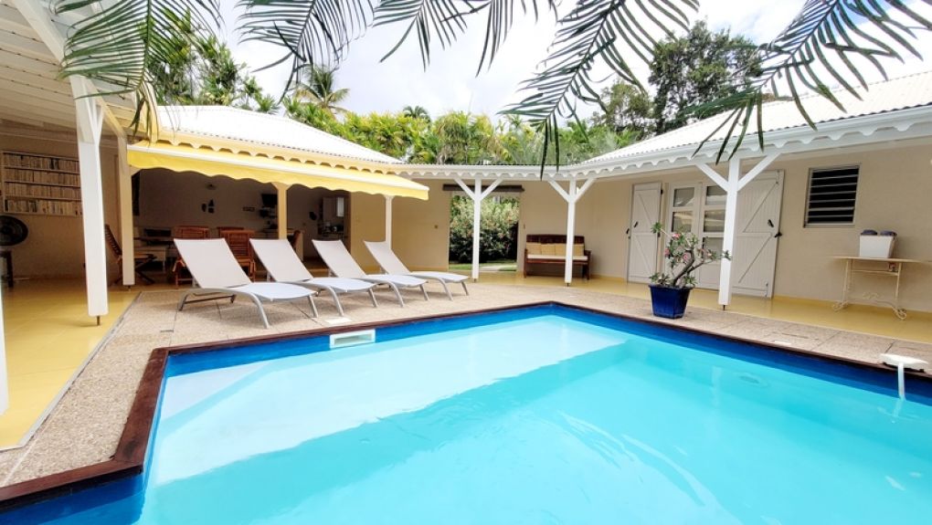Location villa Habitation de l'Anse Mancenillier pour 6 personnes en Guadeloupe – Saint François.