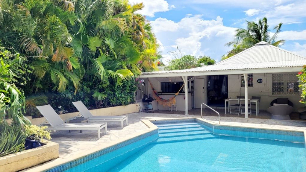 Villa avec piscine Kaz à Bar 4 personnes à Saint-François en Guadeloupe